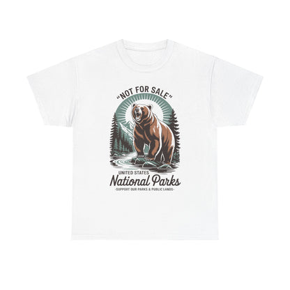 Not For Sale National Parks Support Our Parks & Public Lands T-shirt