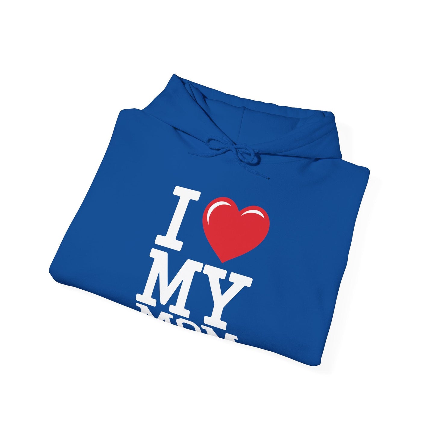 I Love My Mom Mothers Day from Daughter or Son Hoodie