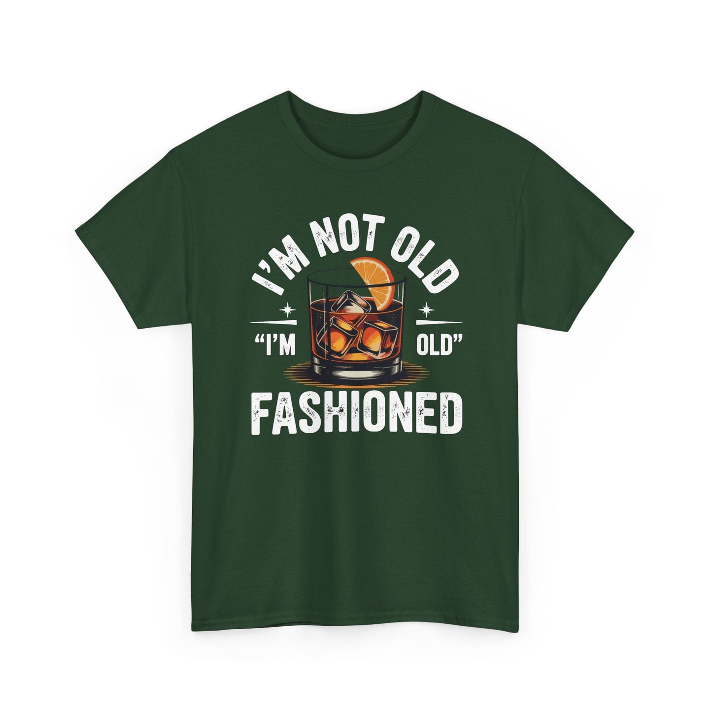 I'm Not Old I'm Old Fashioned Classic Whiskey Lover Vintage T-Shirt