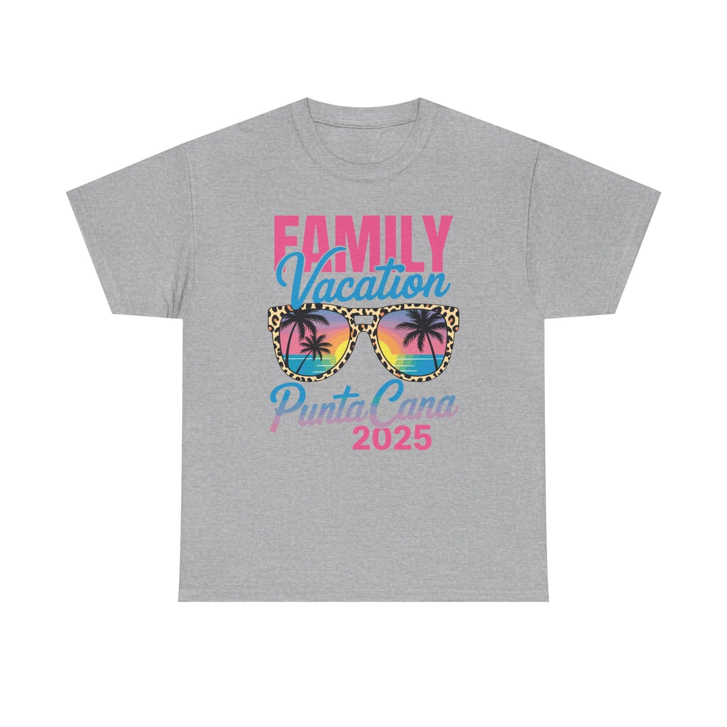 Family Vacation Punta Cana 2025 Matching Holiday Summer T-Shirt