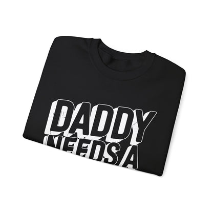 Daddy Needs A Beer Shirt Funny Men Drinking Dad Fathers Day Sweatshirt
