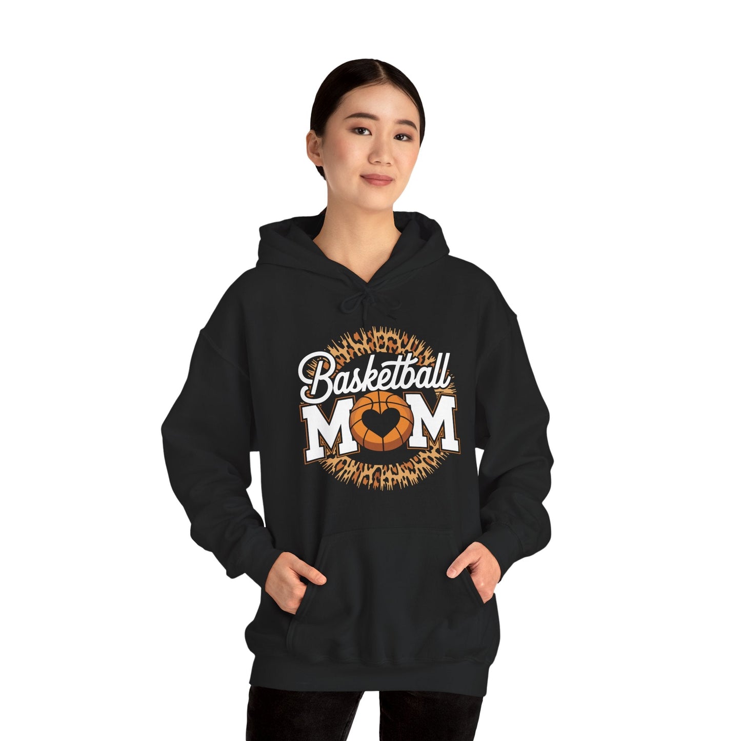 Basketball Mom Game Day Outfit Mothers Day Gift Hoodie