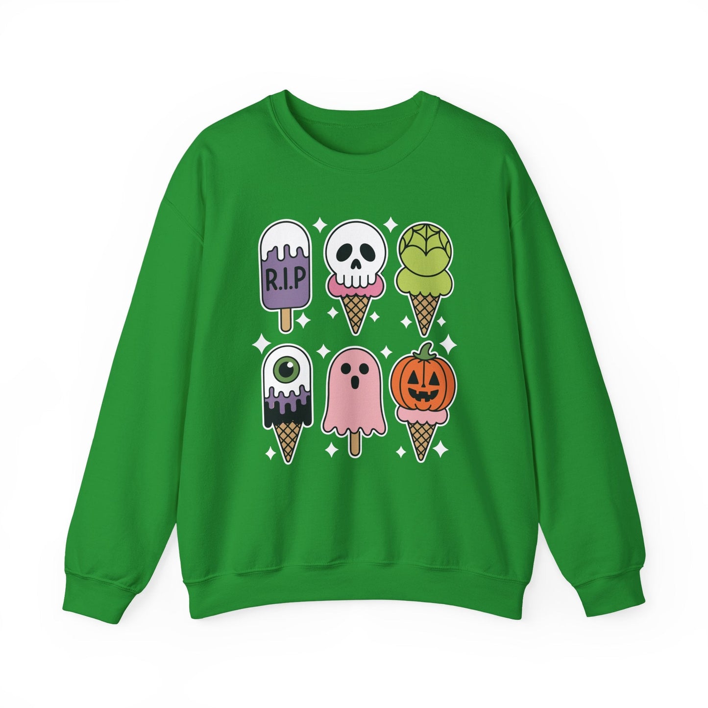 Horror Movie Summer Popsicle Halloween Ice Cream Summer-ween Sweatshirt for Men Women