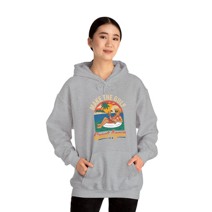 Funny Trump Make The Gulf Great Again Hoodie