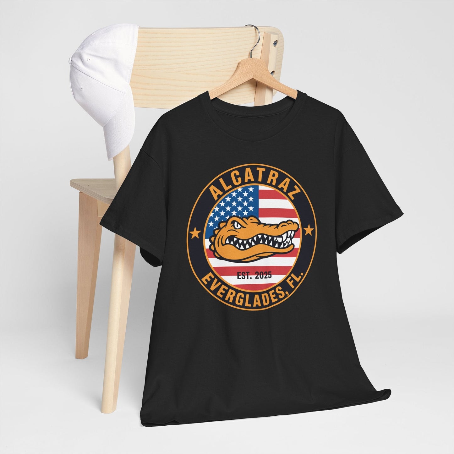 Retro Alcatraz Everglades FL EST 2025 T-Shirt