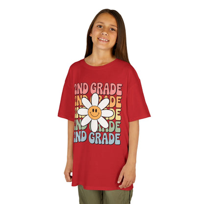 Groovy 2nd Grade Back To School First Day of Second Grade T-Shirt