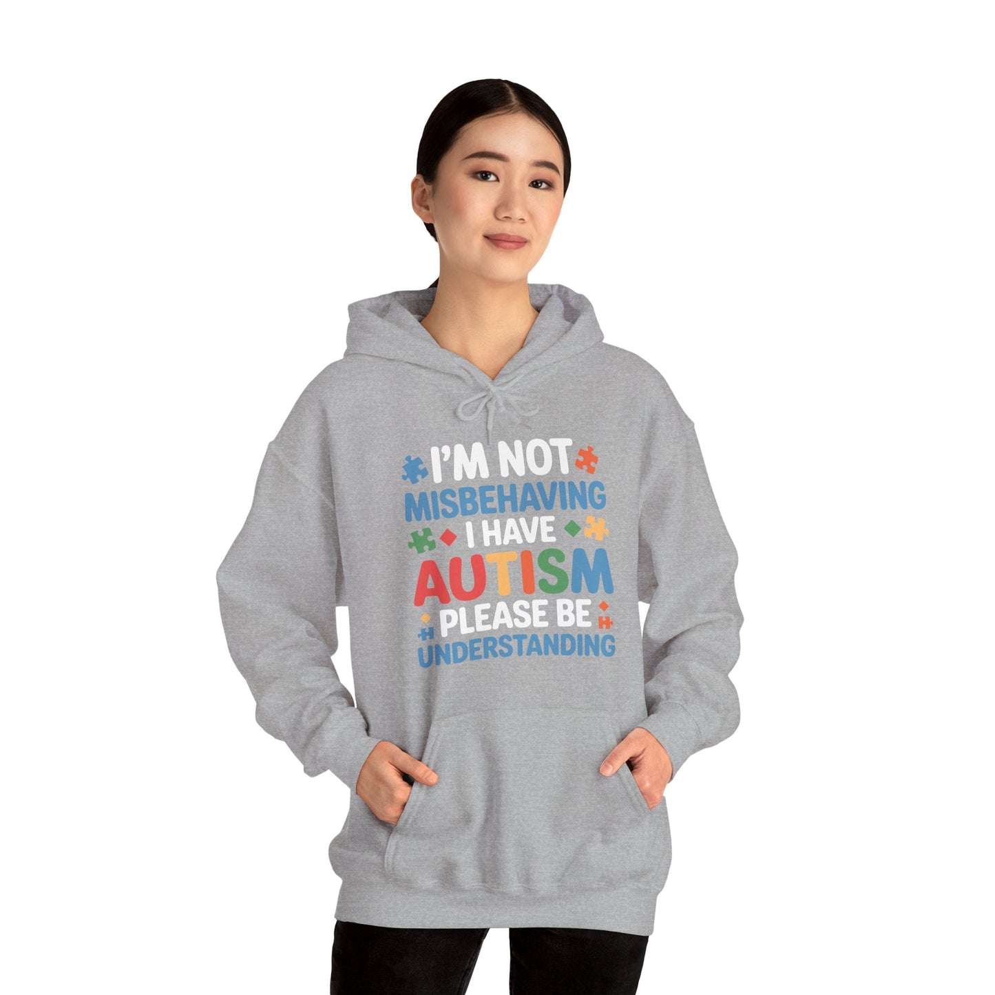 Autism Awareness I'm Not Misbehaving I Have Autism Hoodie