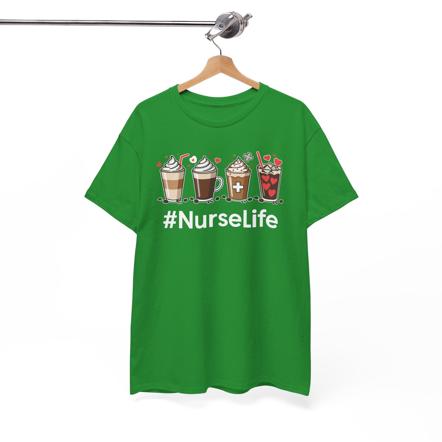 Nurse Life Funny Coffee Nurses Fuel Registered Nurse Medical T-Shirt