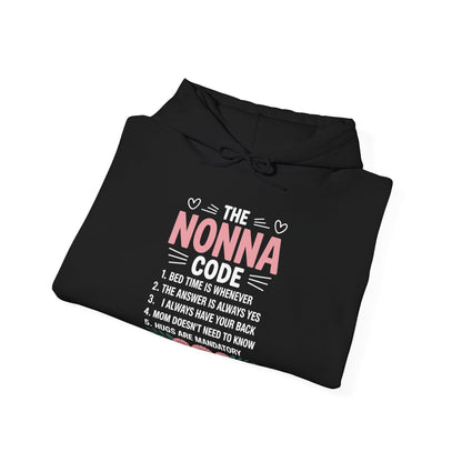 The A Nonna Code Funny Grandma Mothers Day Gifts Hoodie