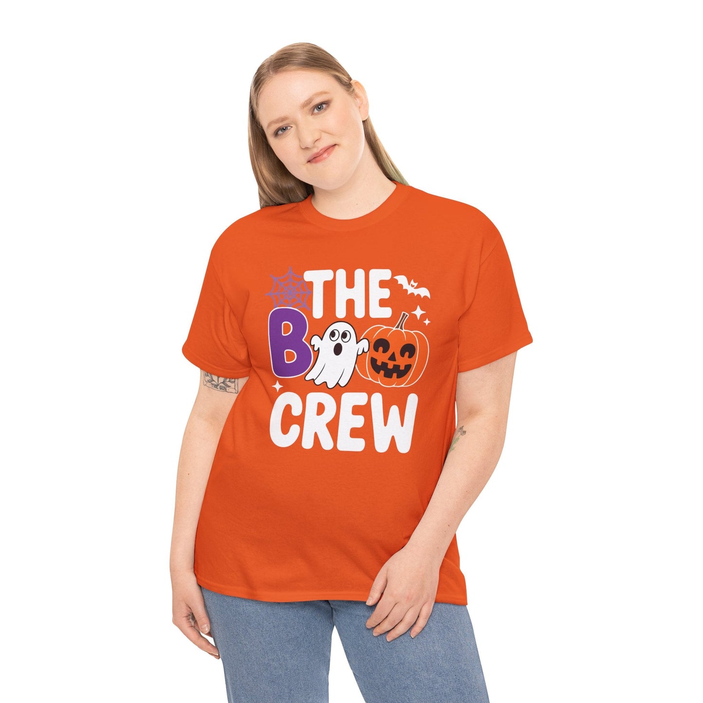 Halloween The Boo Crew Cute Ghost Spooky Family Matching T-Shirt