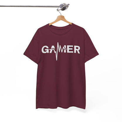 Gamer Heartbeat Video Games Graphic T-Shirt