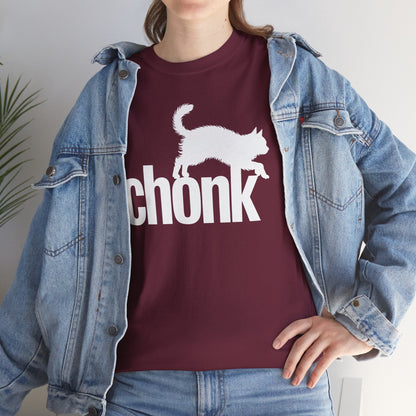Chonk Cat Meme Funny T-Shirt