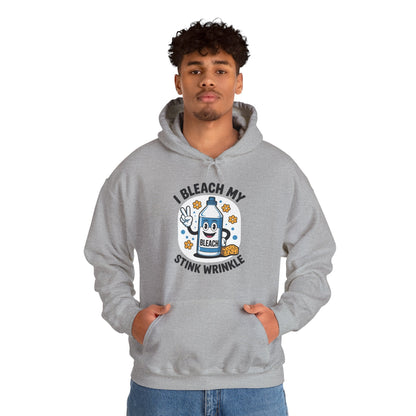 I Bleach My Stink Wrinkle Funny Sarcastic embarrassing Meme Hoodie