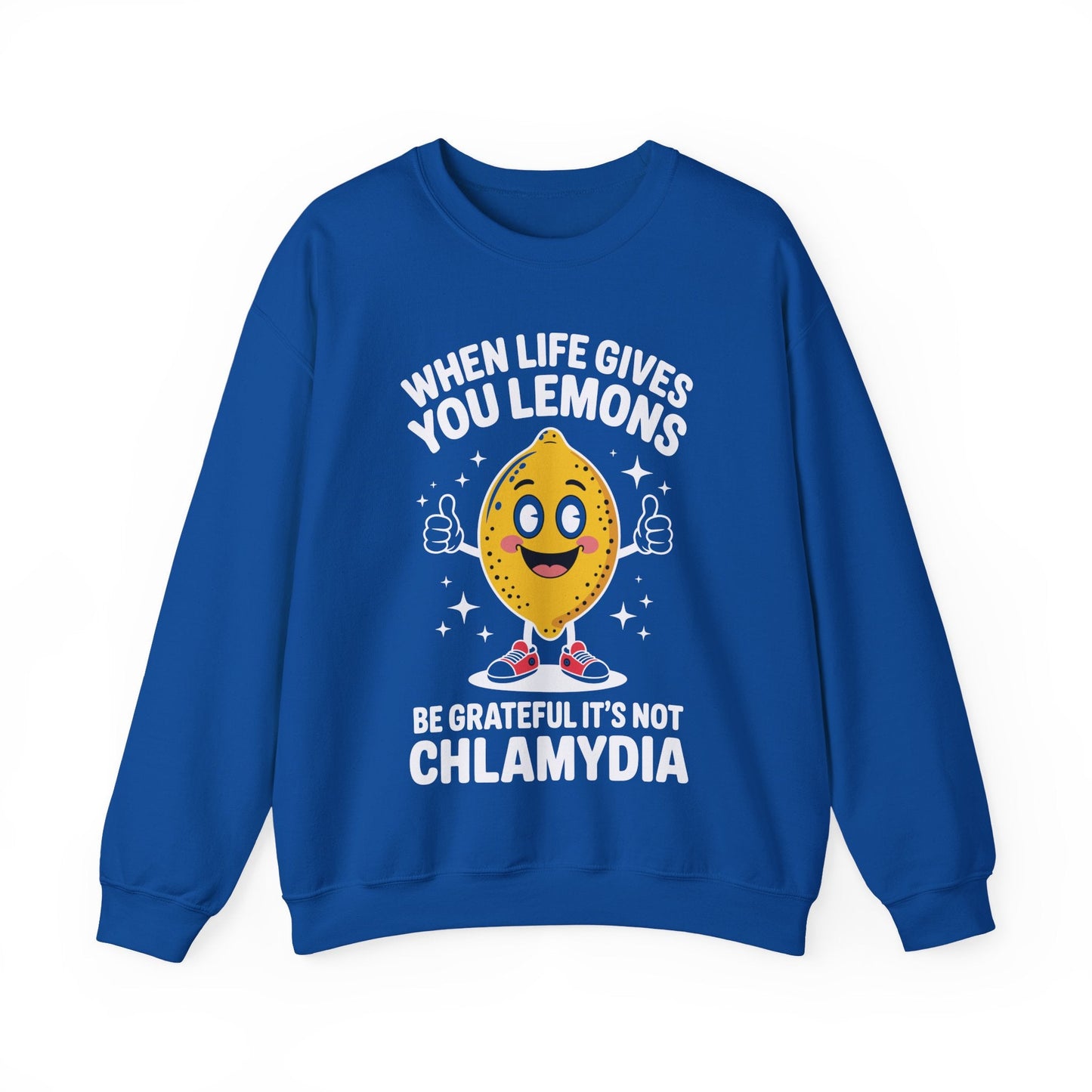 Lemons and Chlamydia Absurd Offensive Meme Sarcastic Edgy Sweatshirt