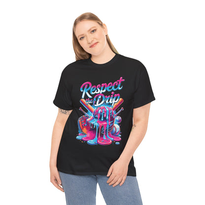 Baseball Drip For Boys Ice Cream Respect The Drip Baseball T-Shirt