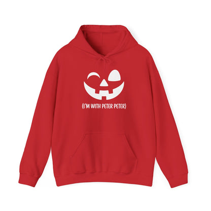 Im With Peter Couple Halloween Adult Eater Pumpkin Hoodie