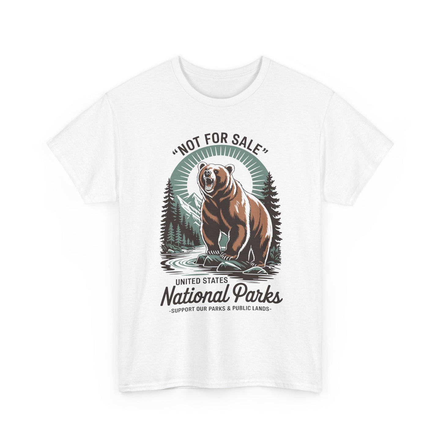 Not For Sale National Parks Support Our Parks & Public Lands T-shirt