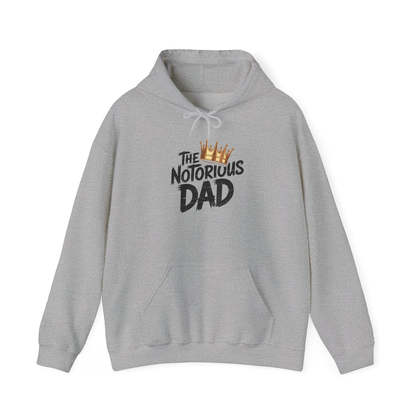 Old School Funny Hip Hop Fathers Day Notorious Dad Hoodie