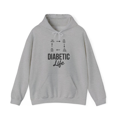 Funny Diabetic Type 1 Diabetes T1D Diabetes Awareness Hoodie