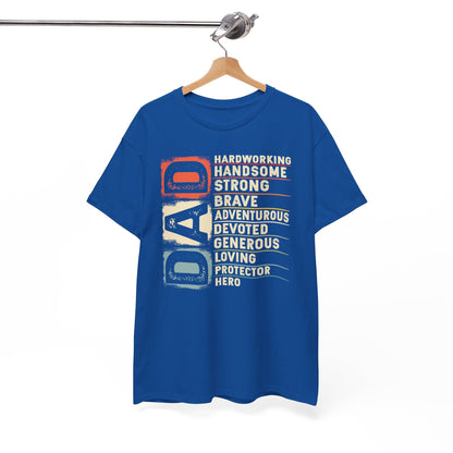 Vintage Funny Definition of Dad Retro Meme Joke Father's Day T-Shirt