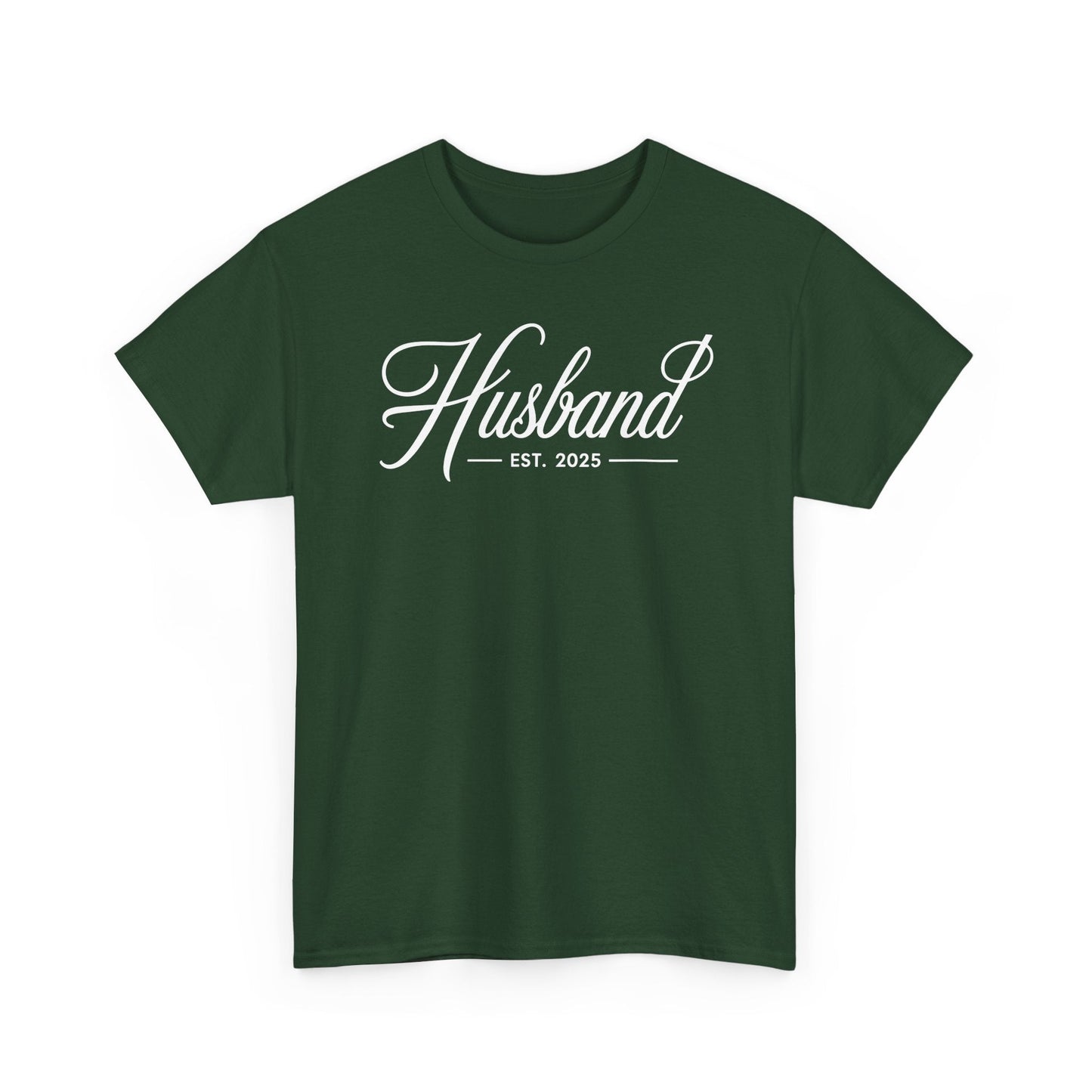 Couples Gifts For Husband And Wife Matching Husband Est 2025 Just Married Honeymoon Wedding T-Shirt