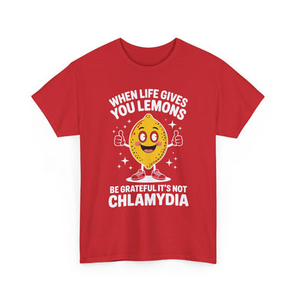 Lemons and Chlamydia Absurd Offensive Meme Sarcastic Edgy T-Shirt