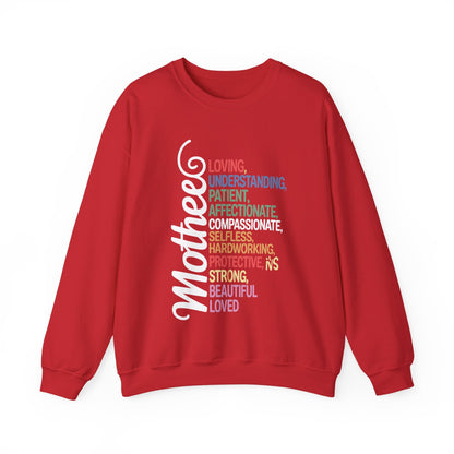 MOTHER Meaning Shirt I Love Mom Mothers Day Sweatshirt