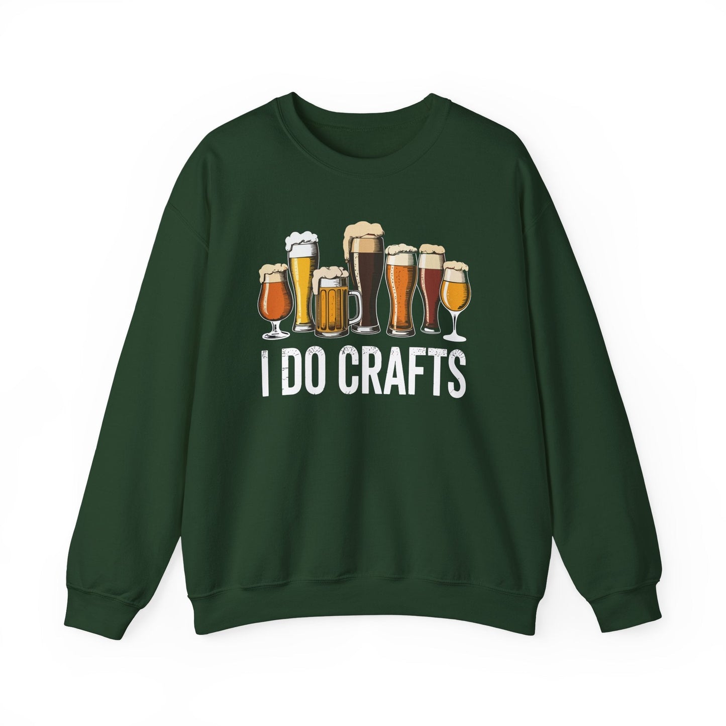 Craft Beer Vintage I Do Crafts Home Brew Art Sweatshirt