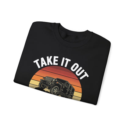 Catch Some Rays Vintage Retro Take It Out And Play Sweatshirt