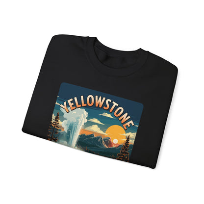 Yellowstone Family Road Trip 2025 National Park Outdoor Sweatshirt