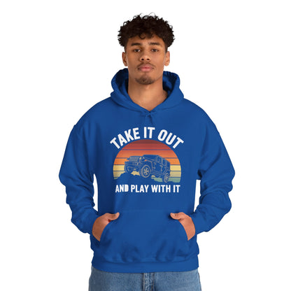 Catch Some Rays Vintage Retro Take It Out And Play Hoodie