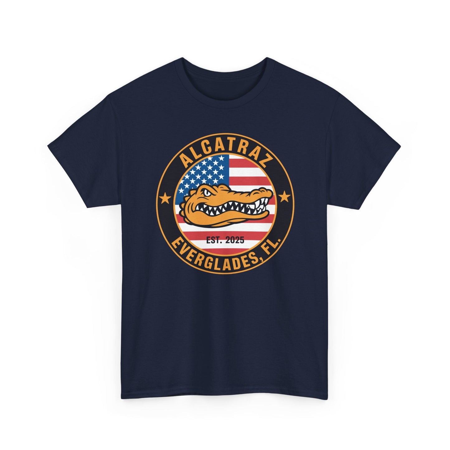 Retro Alcatraz Everglades FL EST 2025 T-Shirt