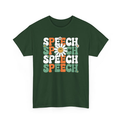 Speech Therapy Retro Speech Language Pathologist Therapist T-Shirt