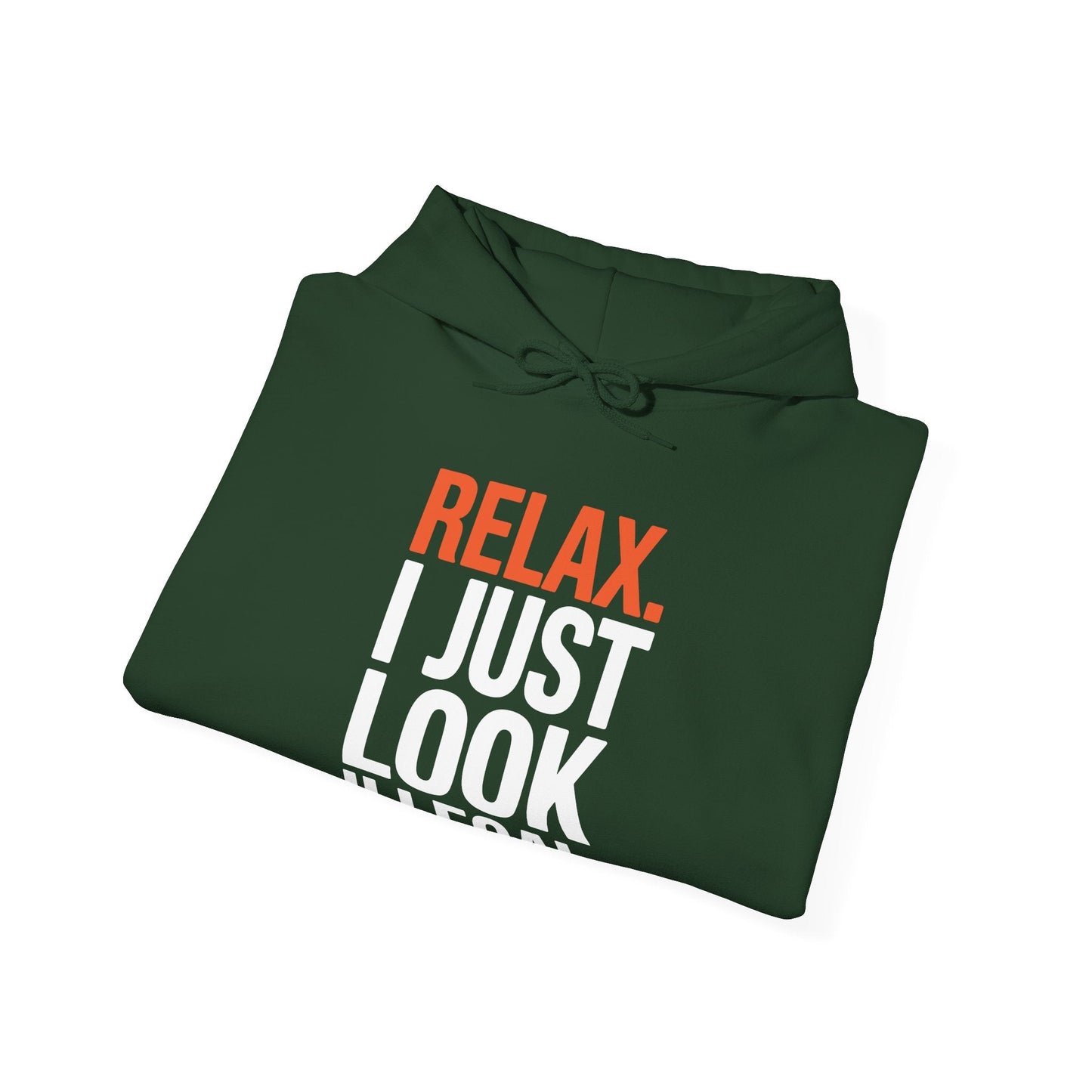 Funny Relax, I Just Look Illegal Sarcastic Hoodie