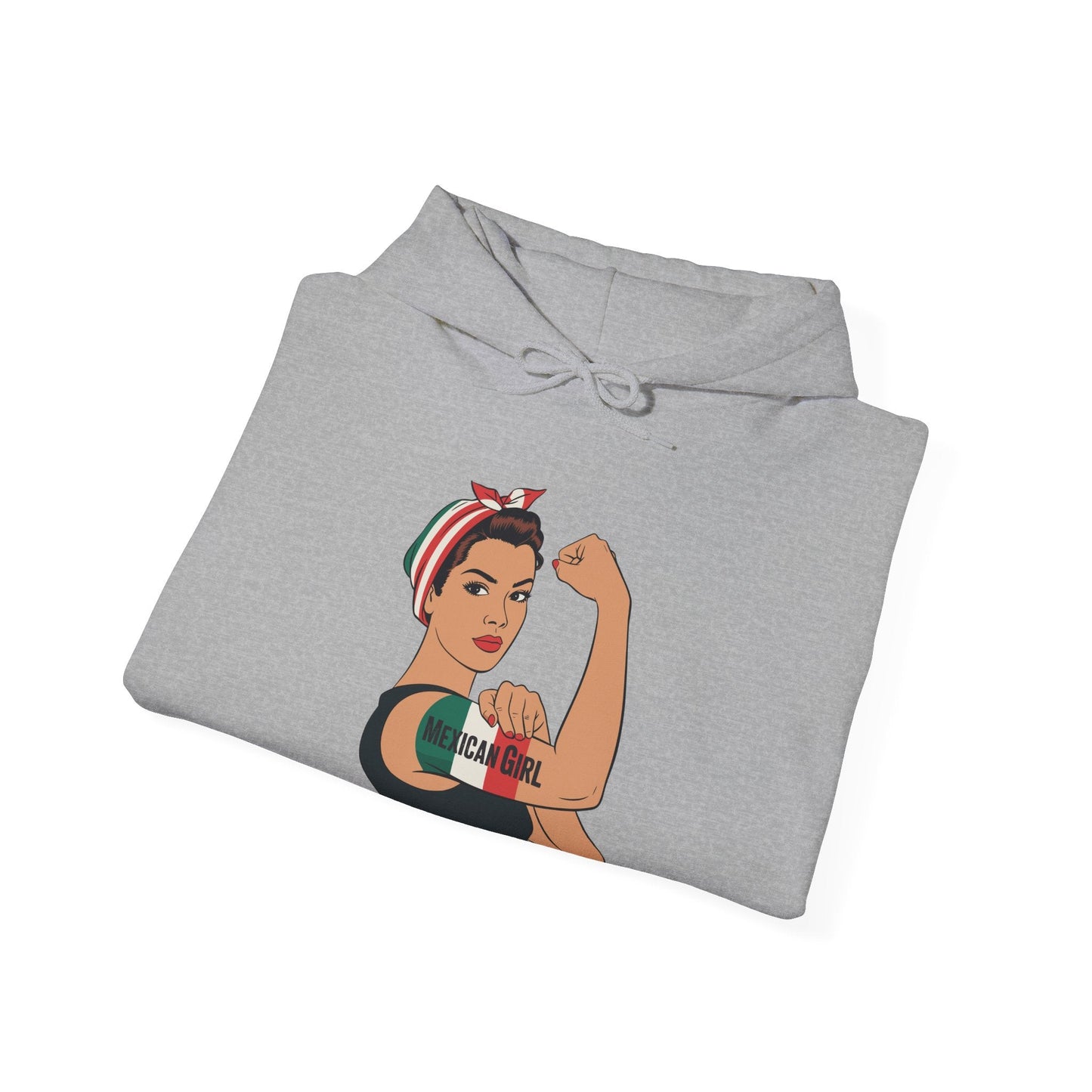Mexican Girl Mujer Rosie Riveter Cinco De Mayo Fiesta Women Hoodie