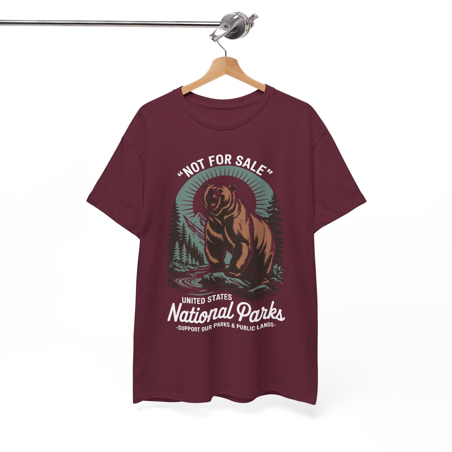 Not For Sale National Parks Support Our Parks & Public Lands T-shirt