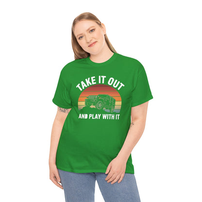 Catch Some Rays Vintage Retro Take It Out And Play T-Shirt