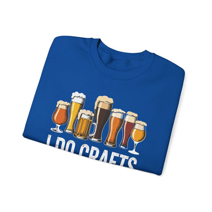 Craft Beer Vintage I Do Crafts Home Brew Art Sweatshirt