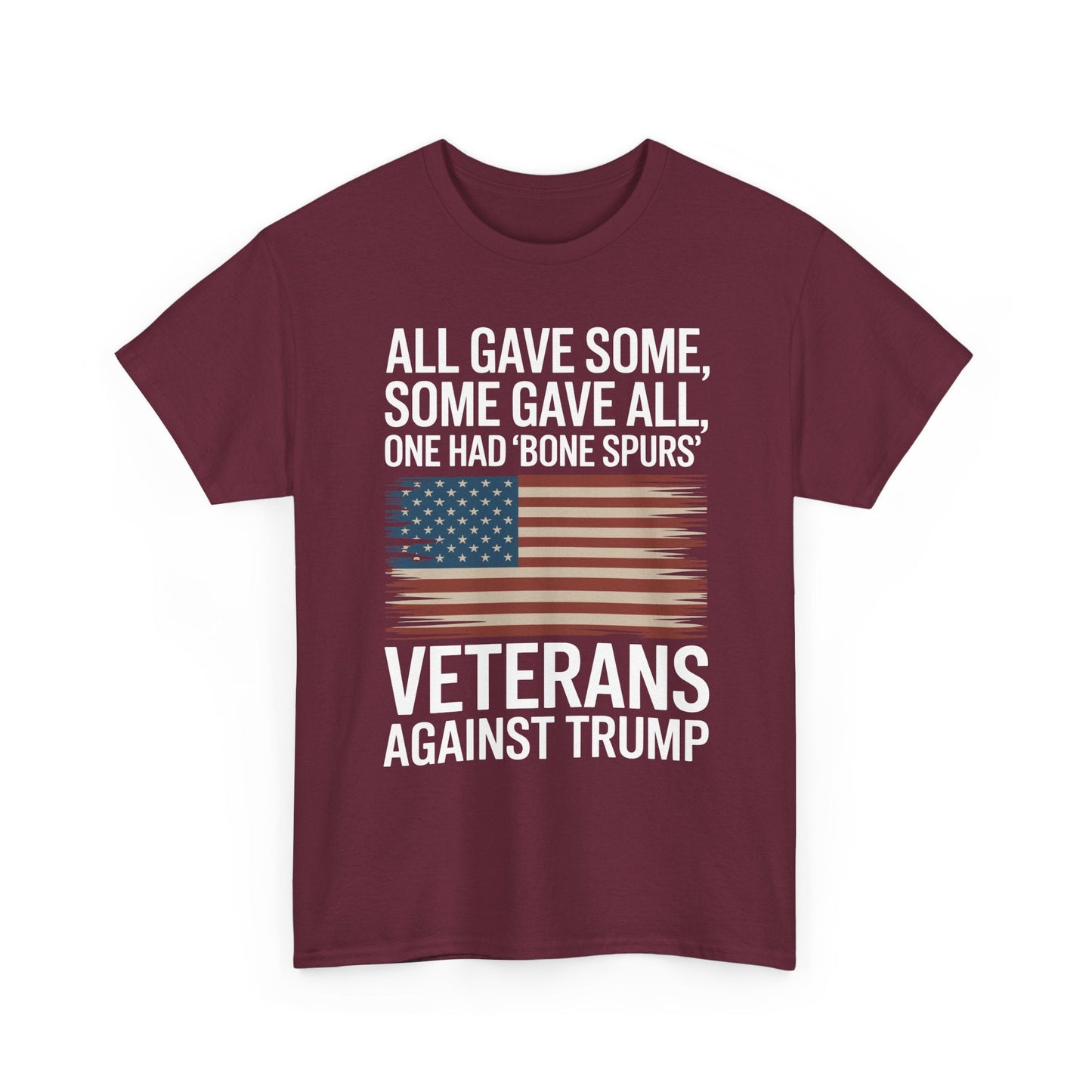 Veterans Against Trump Anti Trump Political Protest T-Shirt