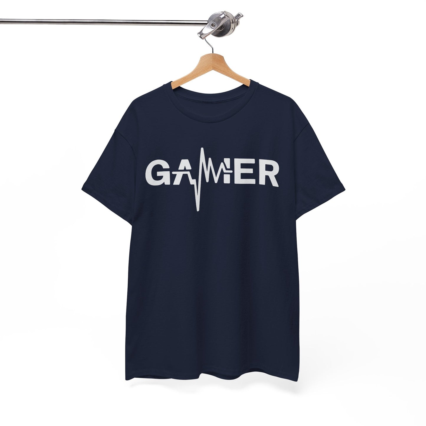 Gamer Heartbeat Video Games Graphic T-Shirt