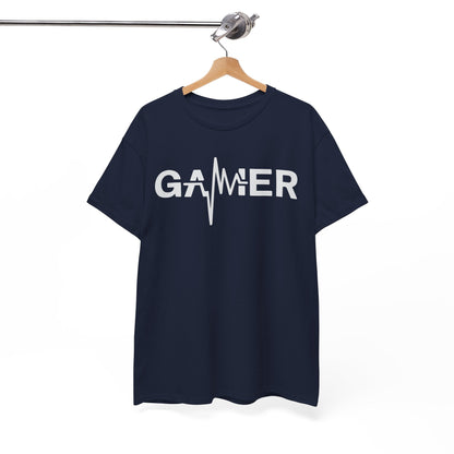 Gamer Heartbeat Video Games Graphic T-Shirt
