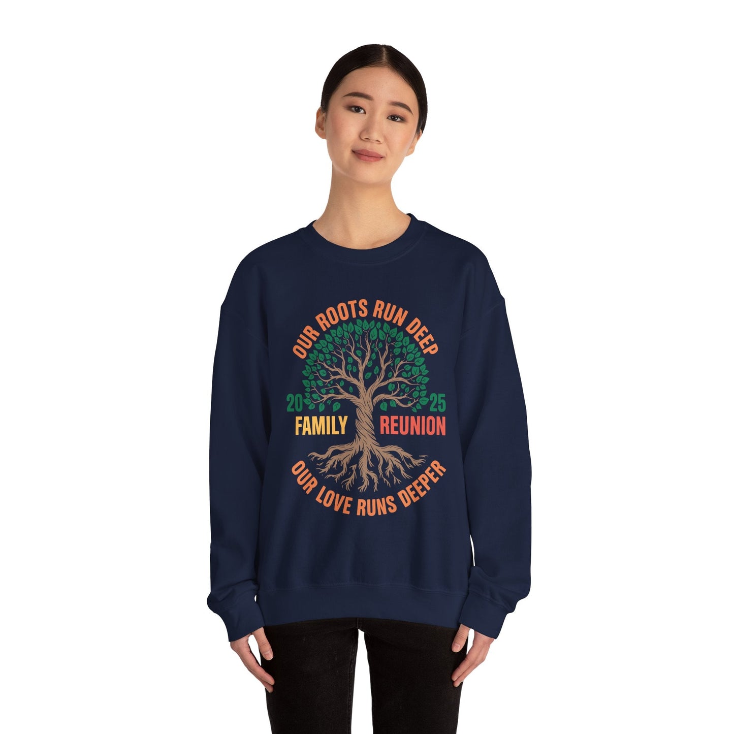Retro Family Reunion Party 2025 Sweatshirt