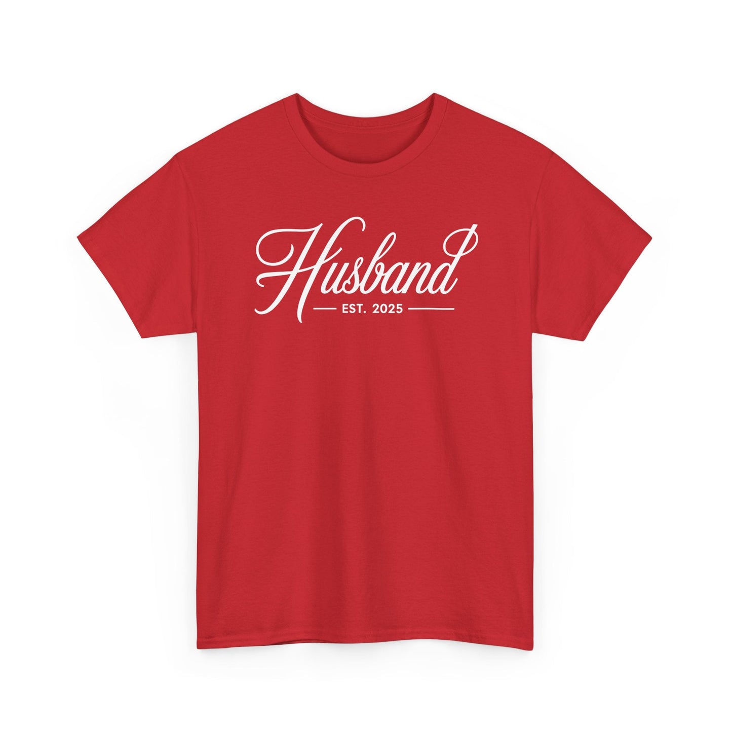 Couples Gifts For Husband And Wife Matching Husband Est 2025 Just Married Honeymoon Wedding T-Shirt