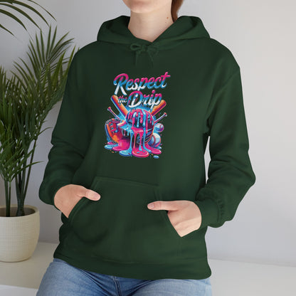 Baseball Drip For Boys Ice Cream Respect The Drip Baseball Hoodie