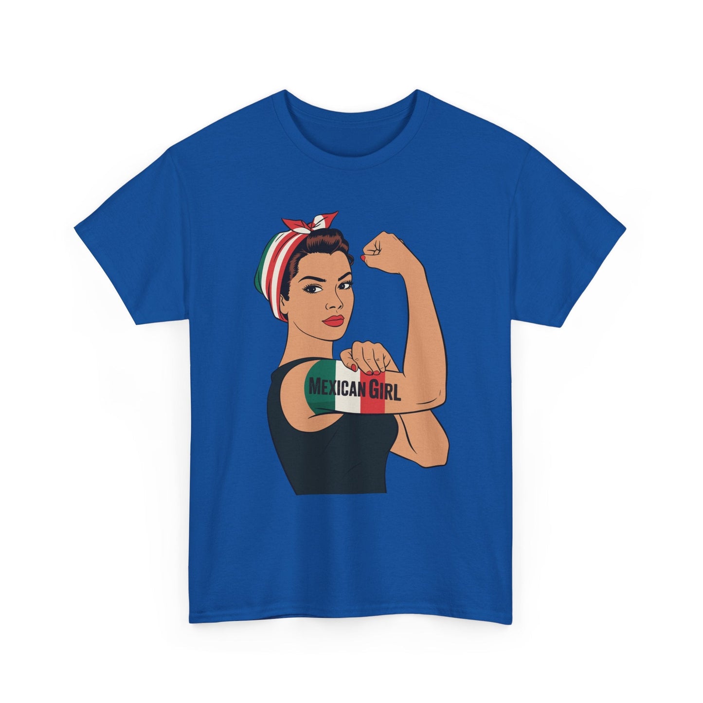 Mexican Girl Mujer Rosie Riveter Cinco De Mayo Fiesta T-Shirt Women