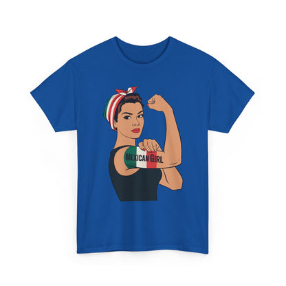 Mexican Girl Mujer Rosie Riveter Cinco De Mayo Fiesta T-Shirt Women