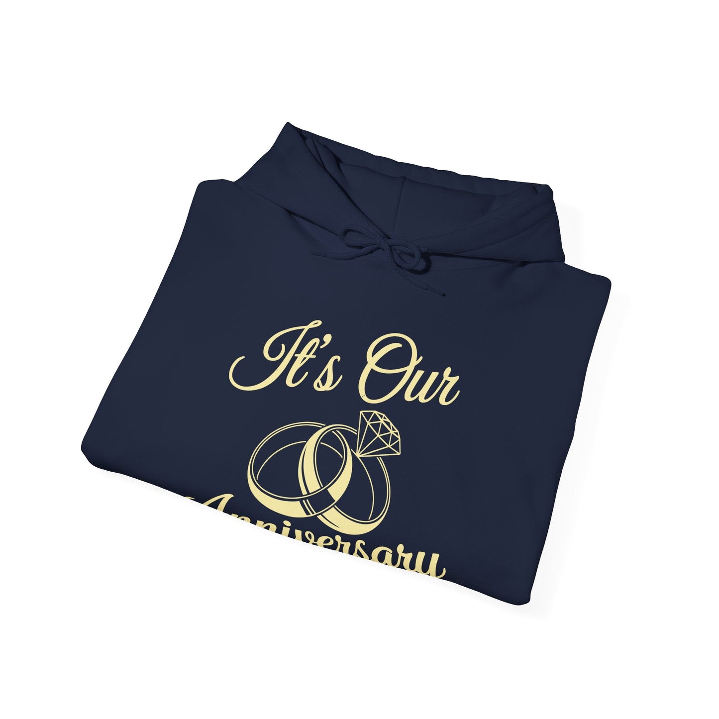 It's Our Anniversary Shirts for Married Couples Husband Wife Hoodie