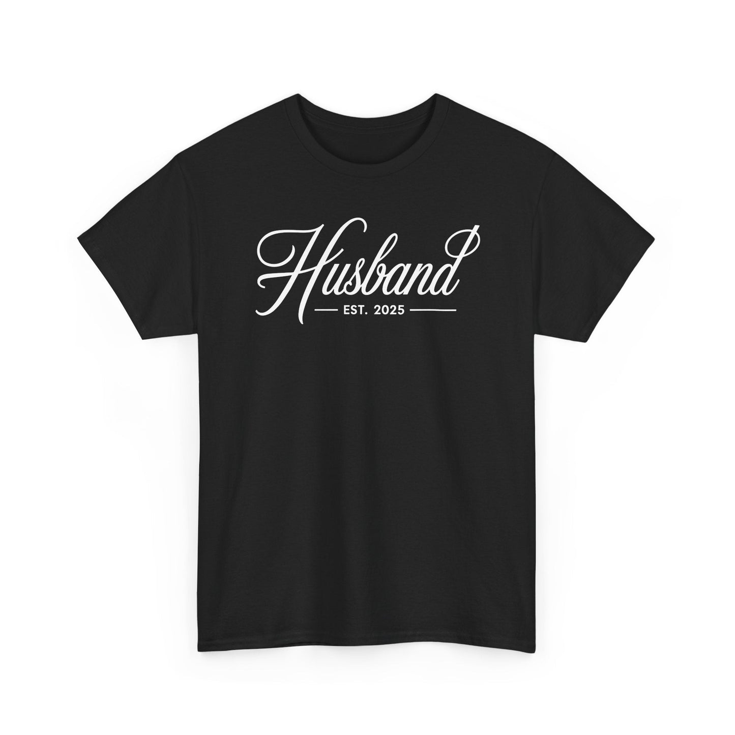 Couples Gifts For Husband And Wife Matching Husband Est 2025 Just Married Honeymoon Wedding T-Shirt