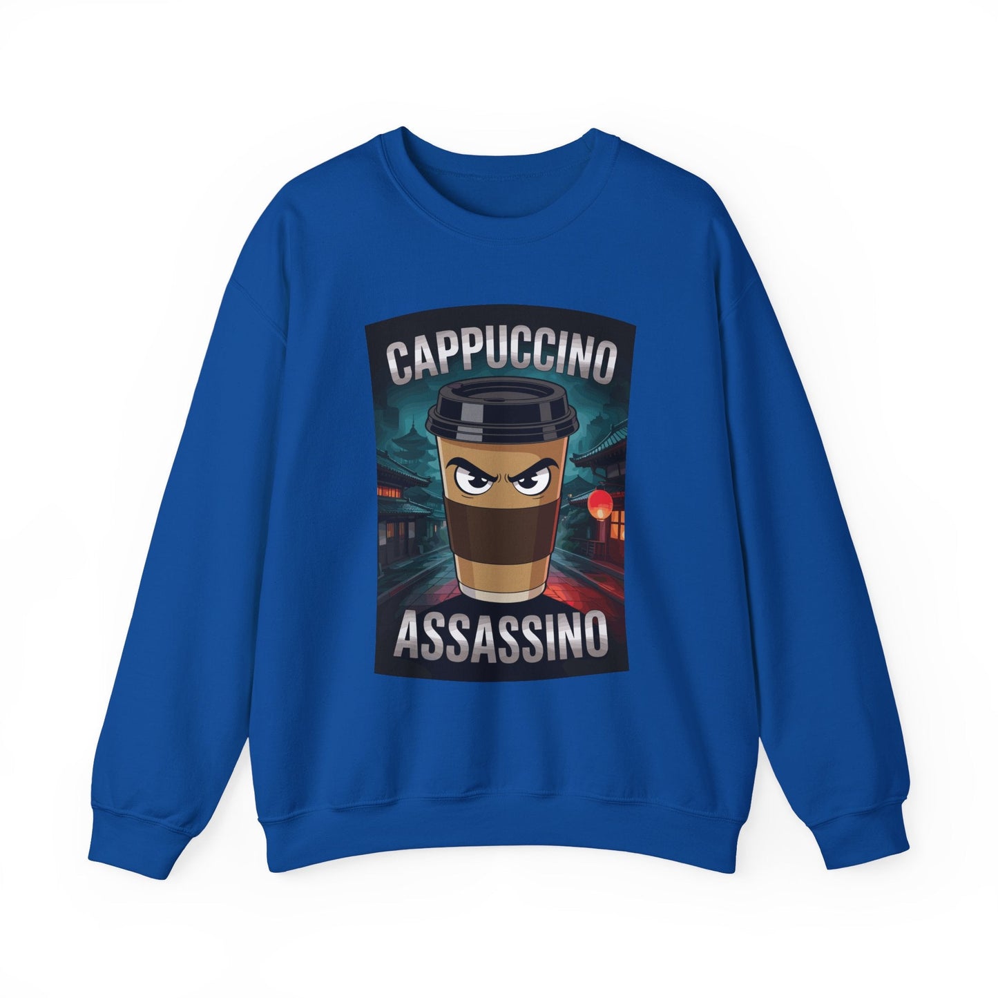 Cappuccino Assassino Coffee Lovers Italian Brainrot Meme Sweatshirt
