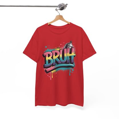 Bruh Graffiti Funny Saying Street Art Meme Men Boys T-Shirt